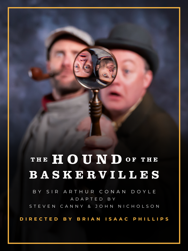 Christopher Joel Onken & Justin McCombs in costume for The Hound of the Baskervilles 2026. Photo by Madison Patterson.