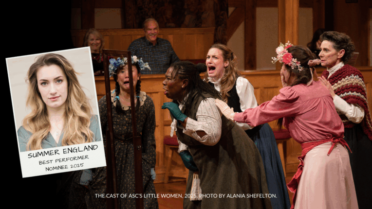 The cast of ASC’s Little women, 2025. Photo by Alania Shefelton