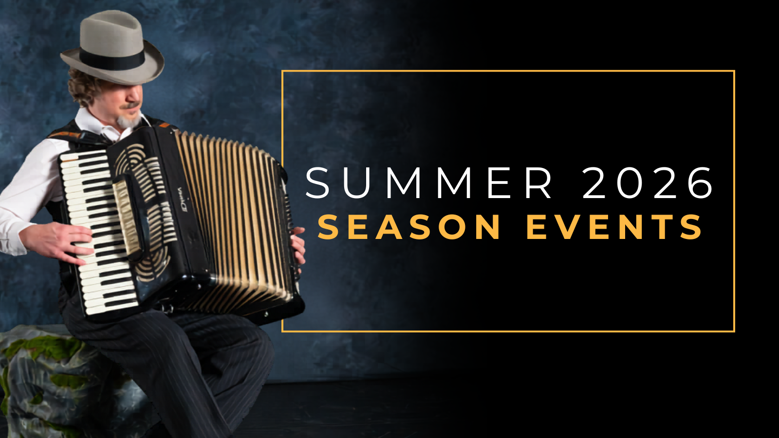 Summer 2026 Season Events at the American Shakespeare Center. Featuring Actor Aidan O'Reilly. Photo by Madison Patterson